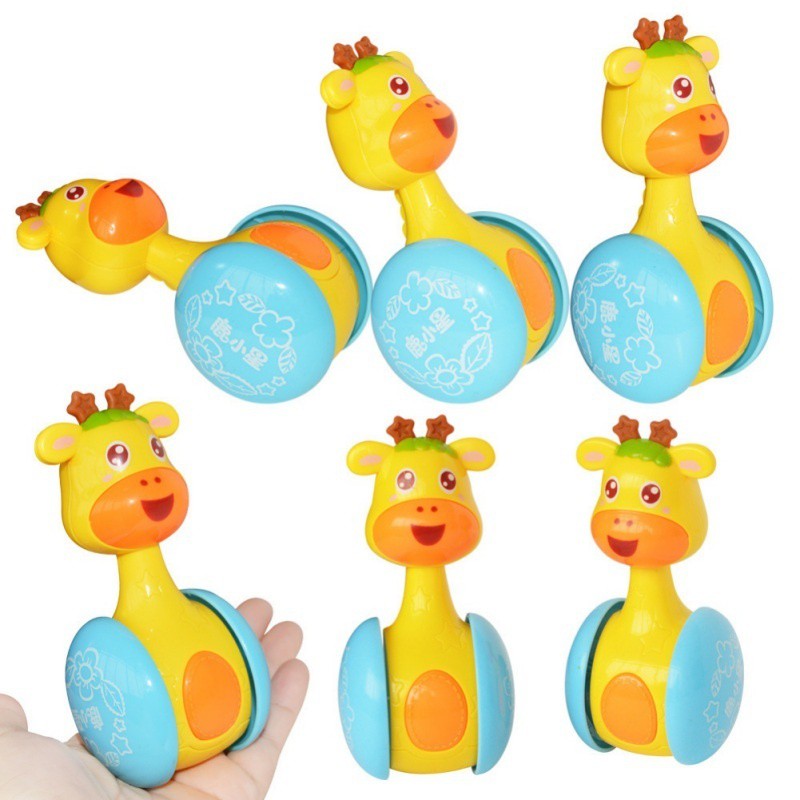 Lật đật hươu cao cổ vui nhộn cho bé