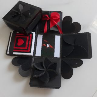 Hộp ảnh handmade - love box