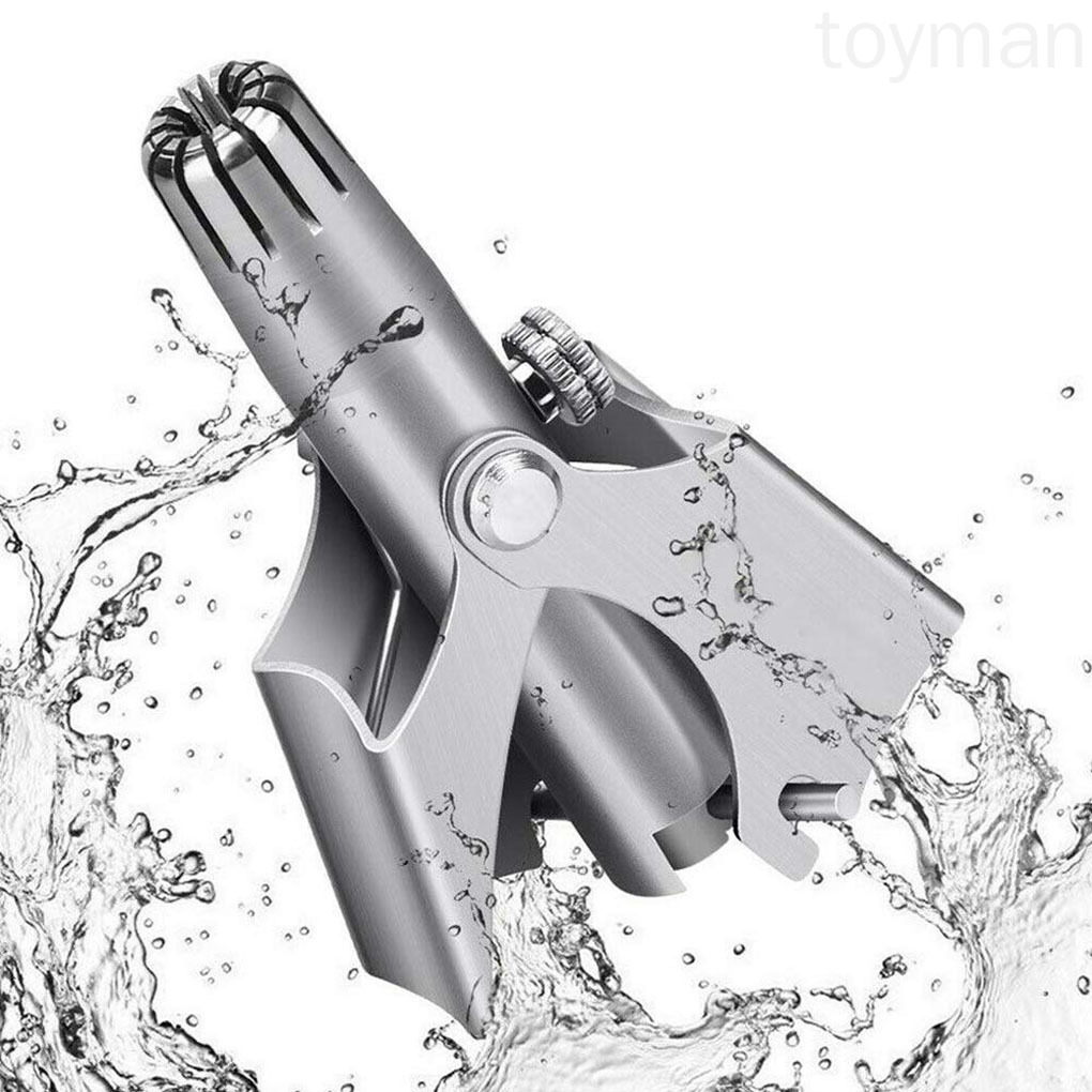 [Hàng mới về] Dụng cụ cắt tỉa lông mũi thủ công bằng thép không gỉ cao cấp