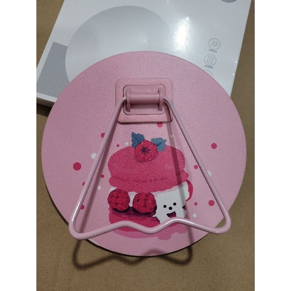 Gương soi để bàn - gương tròn.