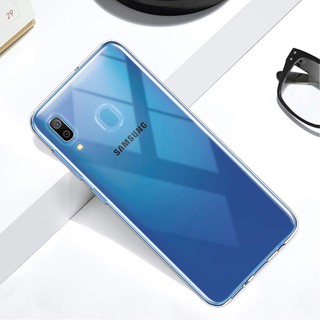 Ốp dẻo trong suốt Samsung Galaxy A20 (Hàng loại A)