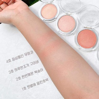 Phấn má hồng Peripera Pure Beam Flash Cheek