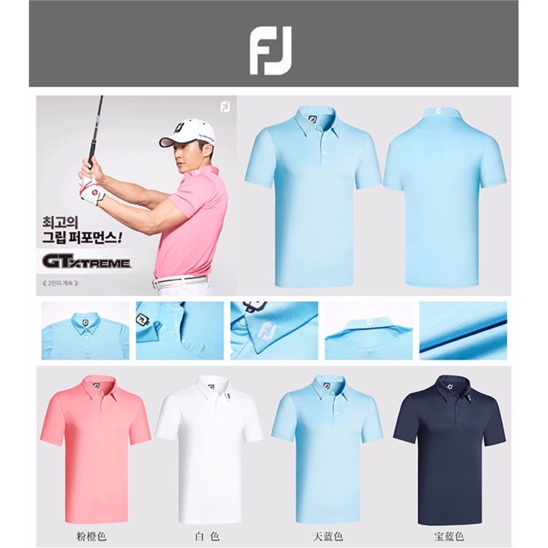 Áo golf FJ 2020 - nhập khẩu chính hãng