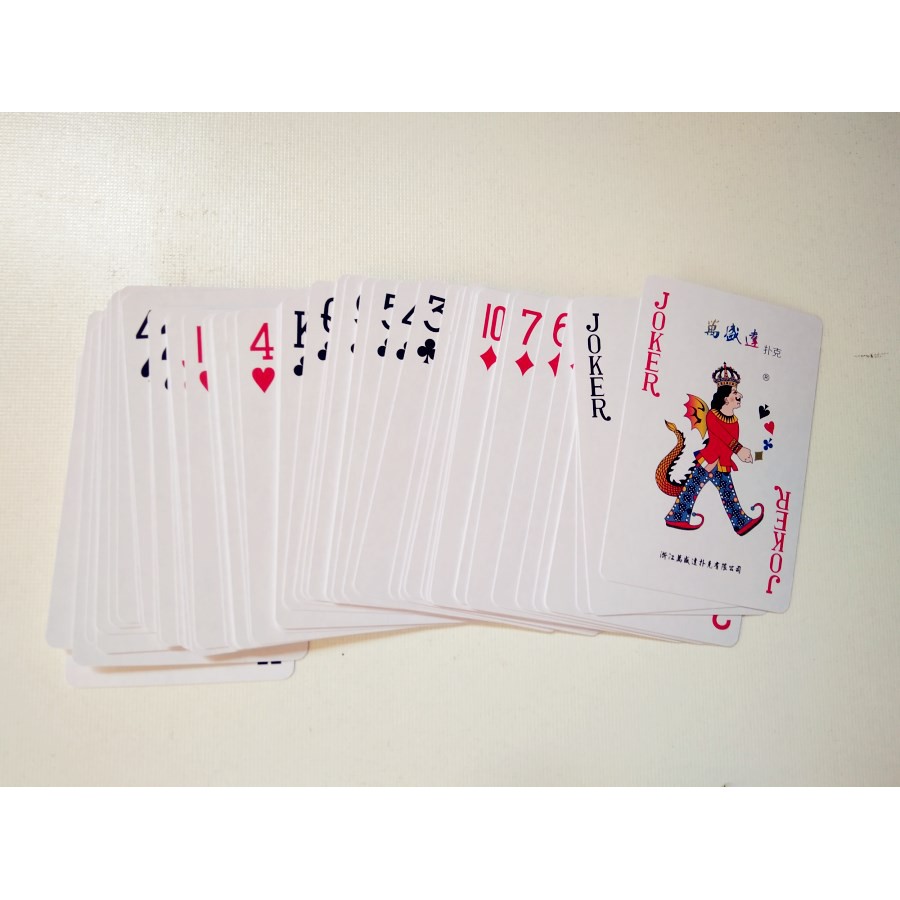 CB-10 Bộ Bài Tây Double K Poker Tiến lên Bài cào Xì dách ( Có Bán Sĩ )