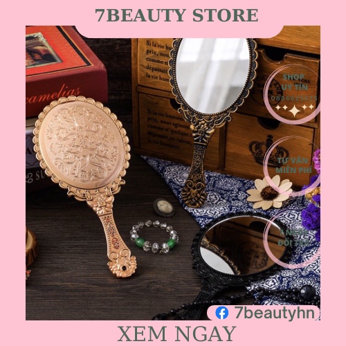 Gương Công Chúa Cầm Tay