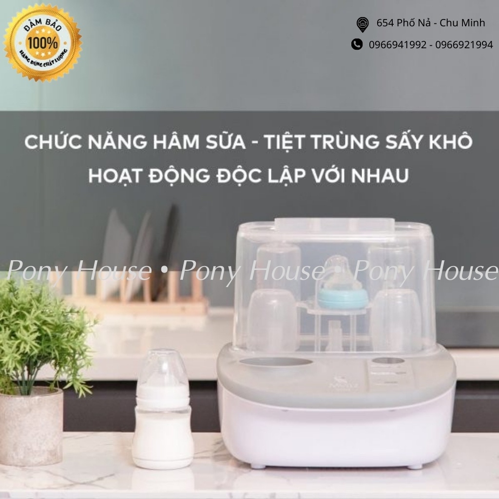 Máy Tiệt Trùng Sấy Khô Và Hâm Sữa Moaz BéBé 3in1 - MB005 Chính Hãng Bảo Hành 12 Tháng