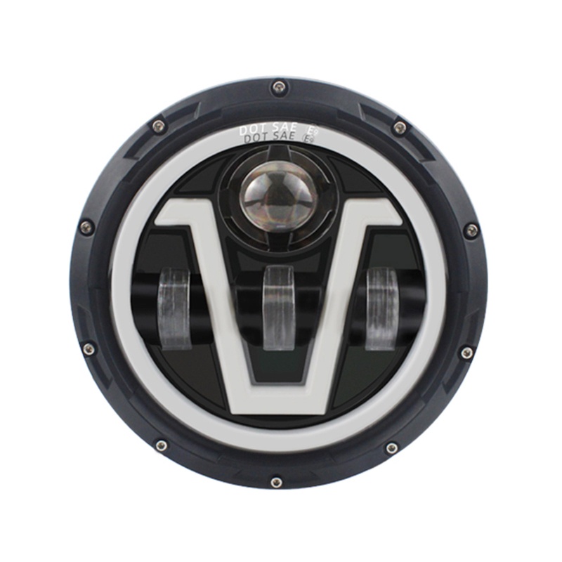 Đèn Pha LED 7Inch Màu RGB Halo Chuyên Dụng Cho Wrang