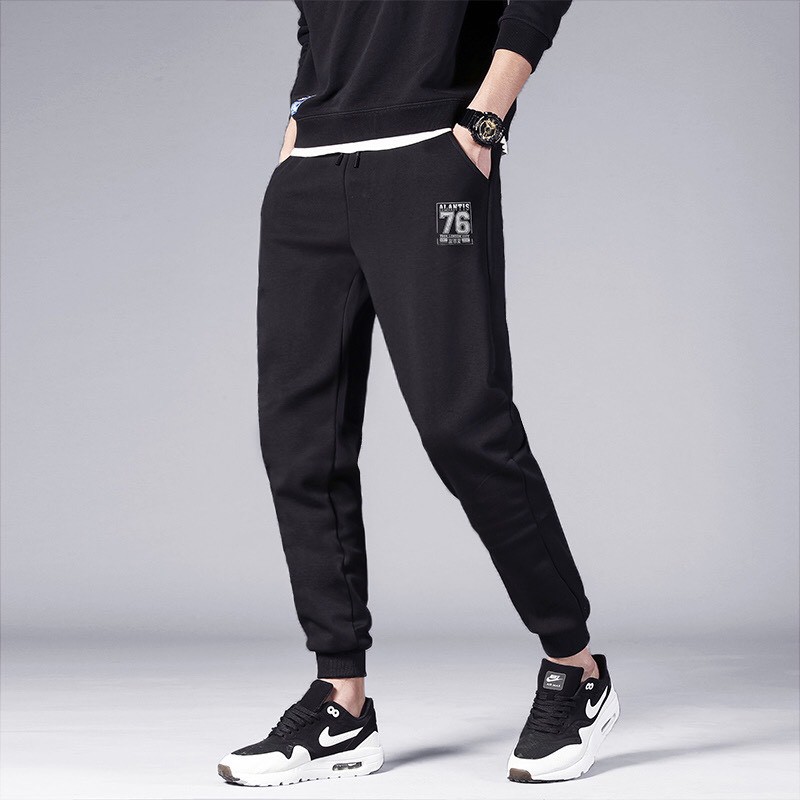 Quần Jogger Gấu 194 thể thao vải co dãn, dày dặn form slimfit | BigBuy360 - bigbuy360.vn