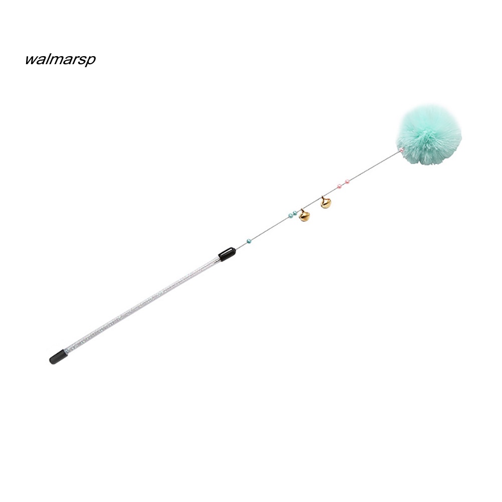 Gậy Trêu Mèo Đính Hạt / Bóng Lông Tương Tác Với Mèo Cưng