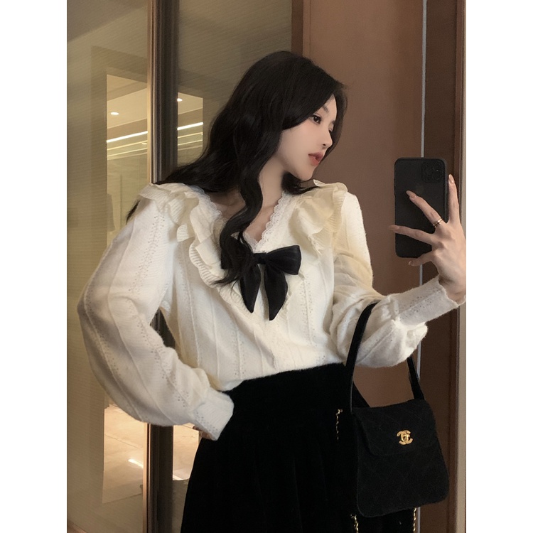 Áo sơ mi thắt nơ cổ - Tikbook Store - Order