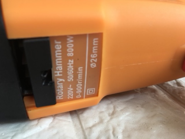 Máy Khoan Bê Tông GXG Nội Địa Trung Công Suất 800W Kèm 5 Mũi Đục Điện Máy Quyết Trang