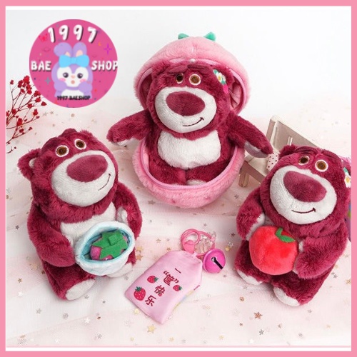 Hộp ngạc nhiên blindbox gấu dâu Lotso thơm mùi dâu 🍓