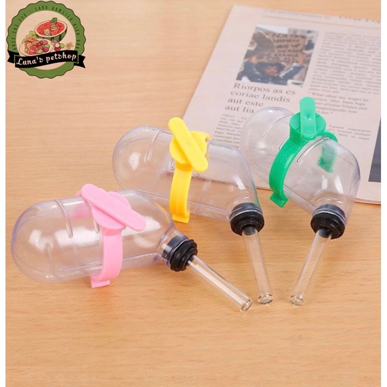 Bình nước chân không 50ml. Bình đựng uống nước cho hamster