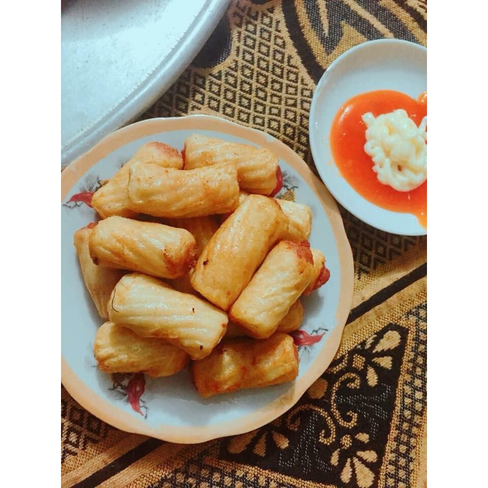 Chả mực xoắn ốc túi 1kg