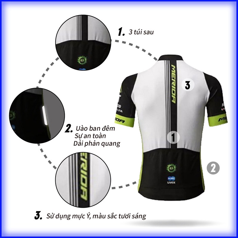 Trang phục chạy xe đạp đua MTB ngoài trời FIHCO phong cách mùa hè cho nam