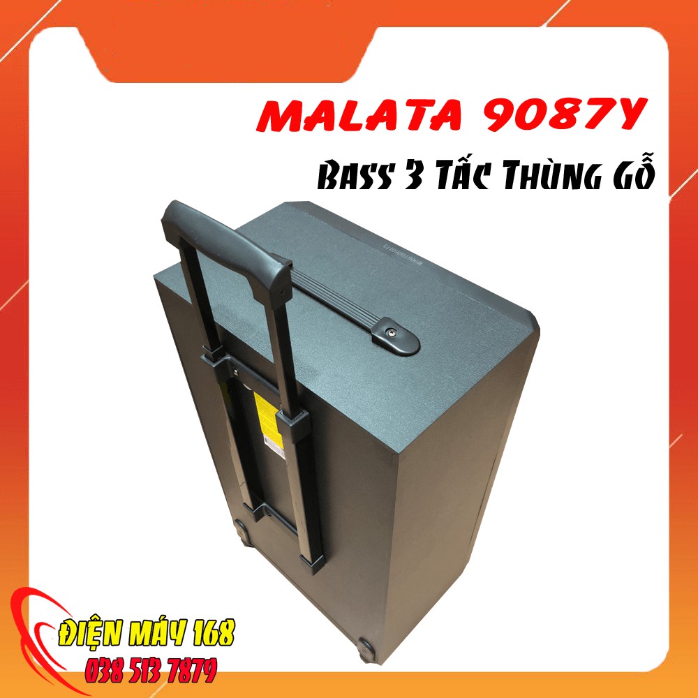 Loa Kéo Malata 9087y Bass 3 Tấc Thùng Gỗ Giá Dưới 2 Triệu