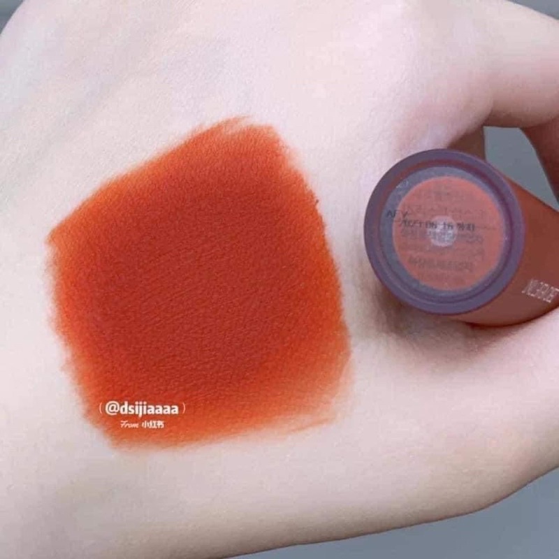 Son Kem Romand zero velvet tint màu 15-cam cháy