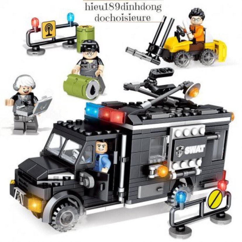 Lắp ráp xếp hình 102348 : Xe oto