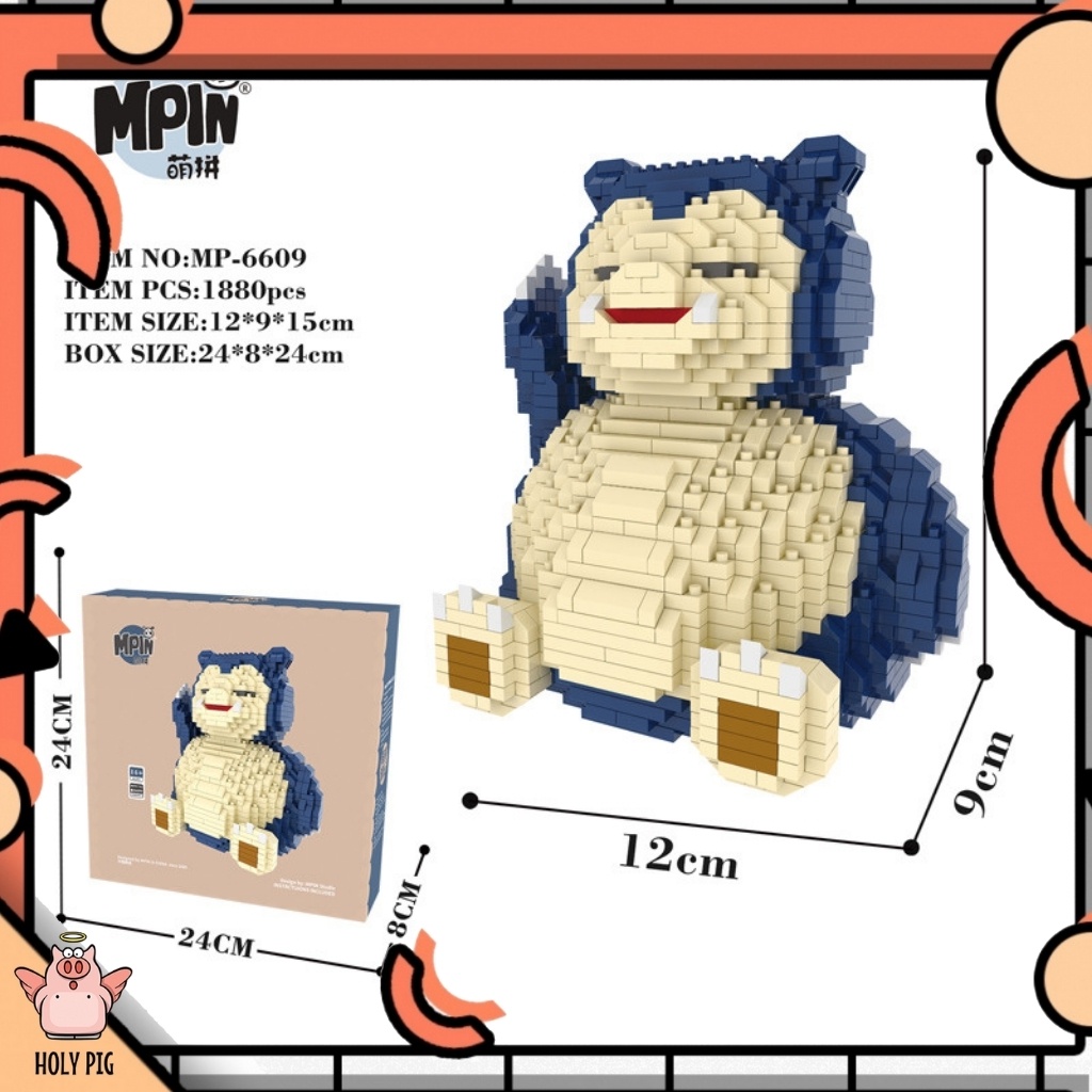 Lego pokemon-Mô hình pokemon đồ chơi 2000 chi tiết rèn luyện trí thông minh