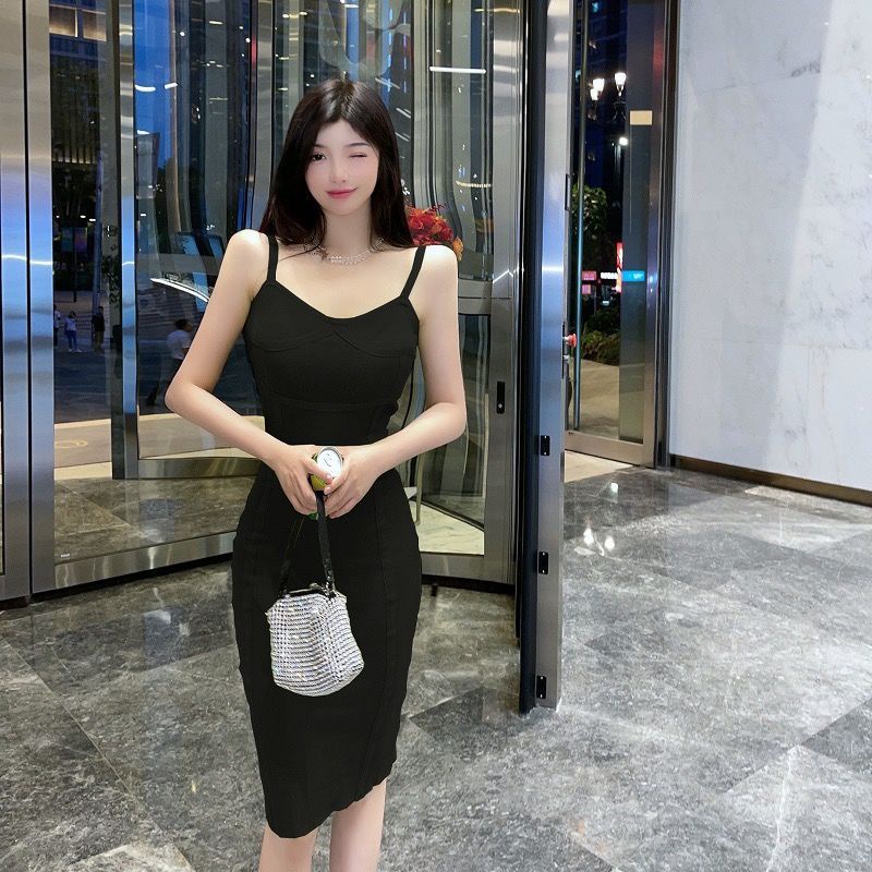 [MURIOKI] Đầm không tay dáng ôm Thiết Kế Mới Tôn Dáng Quyến Rũ