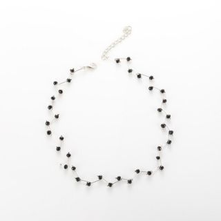 Vòng cổ chocker đá đen sang chảnh