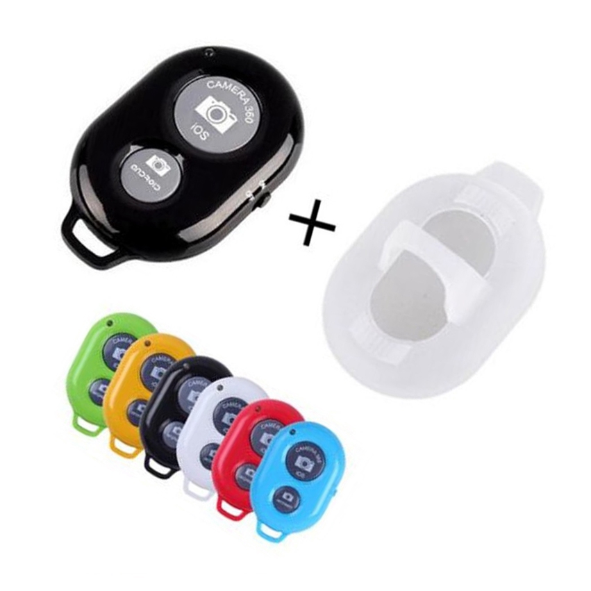 Bộ Điều Khiển Chụp Ảnh Từ Xa Bluetooth Linh Hoạt Gắn Điện Thoại
