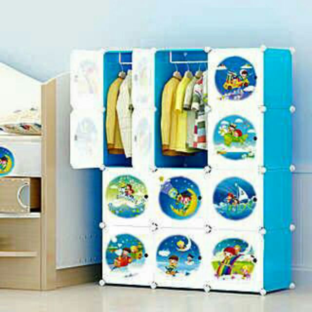 Tủ nhựa ghép tiện ích  12 ngăn size lớn