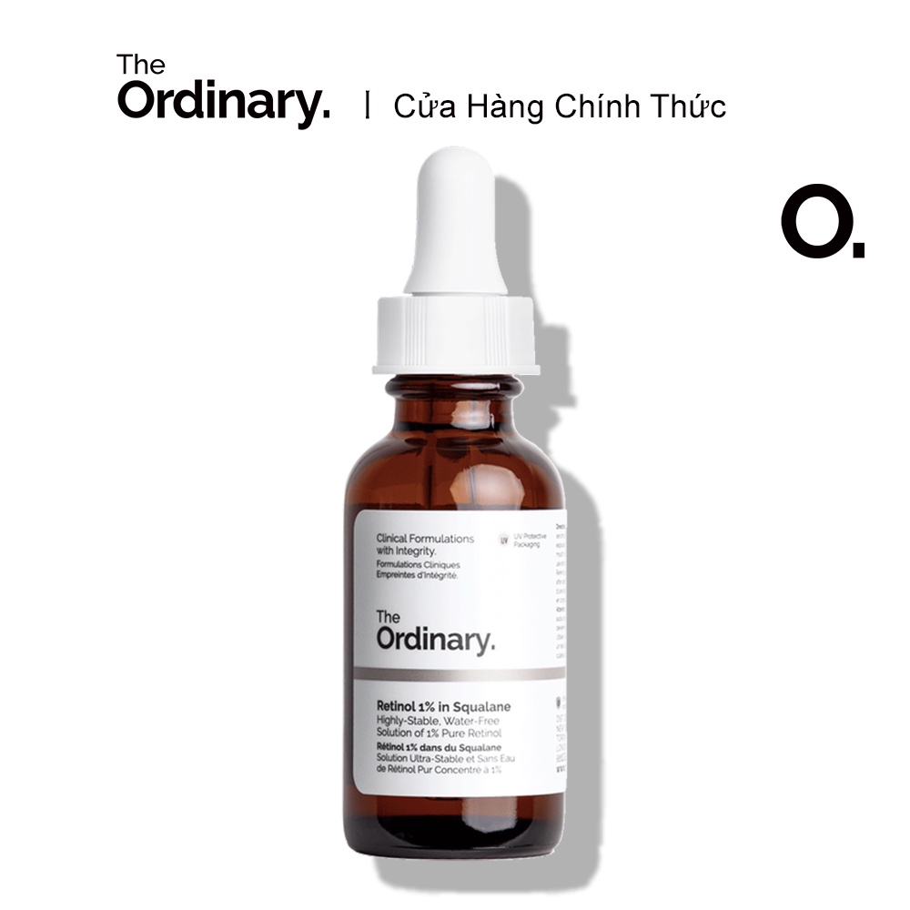 The Ordinary Serum Retinol 1% In Squalane Chống Lão Hóa Làm Giảm Nếp Nhăn Hiệu Quả 30ml
