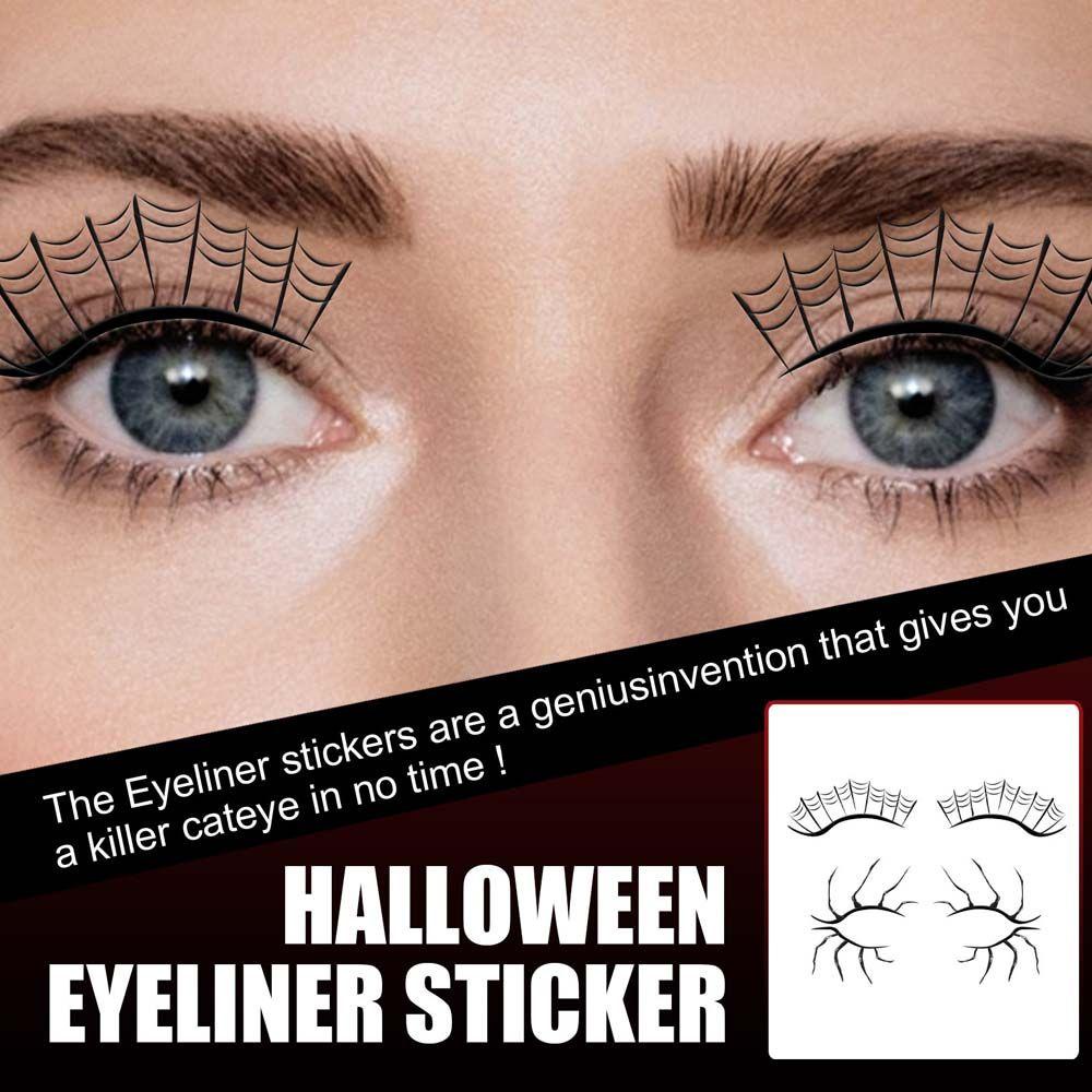 Miếng Dán Kẻ Mắt Tự Dính Trang Trí Halloween