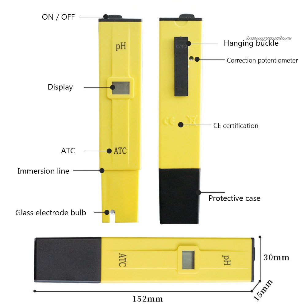 Bút Kiểm Tra Độ Ph Điện Tử Cho Hồ Cá