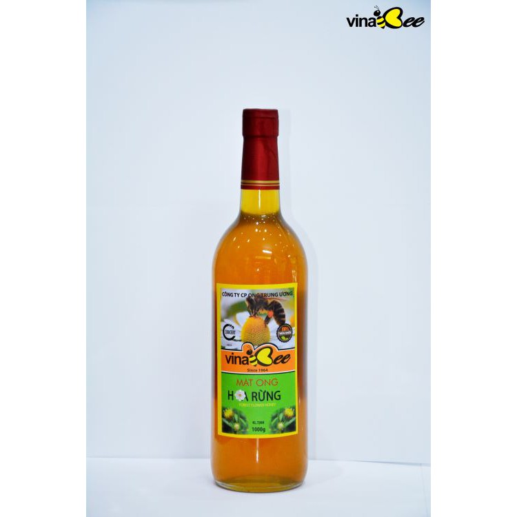 Mật ong hoa rừng Vinabee 1000gr