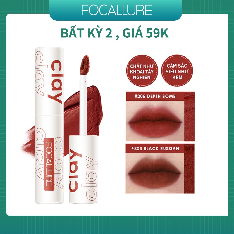 Son môi Focallure chống thấm nước và lâu trôi cao cấp