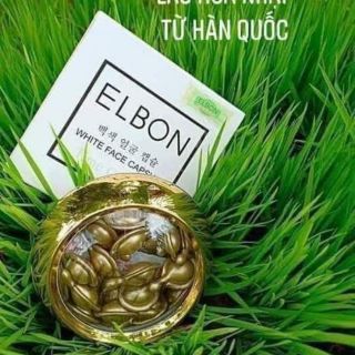 Viên nang dưỡng trắng tái tạo da mặt elbon hàn quốc