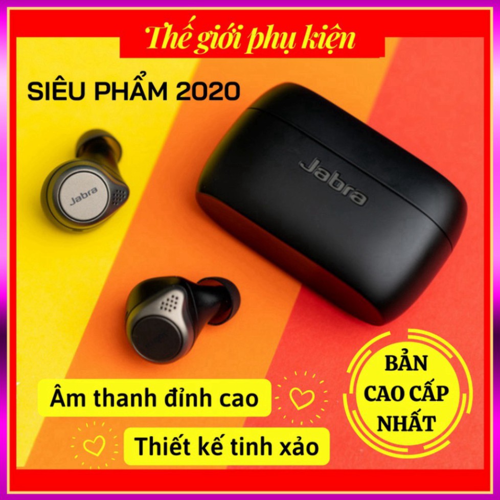 HÀNG SALE NGHI BÁN  Tai nghe bluetooth Jabra 75t 💕 Freeship 💕 Tai nghe blutooth không dây thời trang, âm bass hay HÀNG