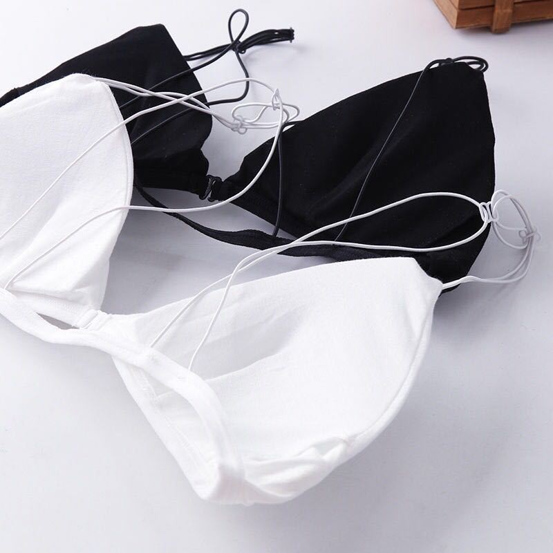 [FREESHIP 99k Áo bra cotton cài trước dây mảnh siêu mềm siêu mát mã 8010