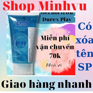 { có video và hình ảnh thật - xóa tên sp } Gel bôi trơn Durex Play tinh chất lô hội không mùi hương 50ml
