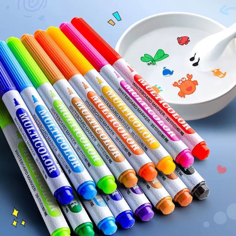 Bút Vẽ Nổi Trên Mặt Nước Không Độc Hại Có Thể Xóa Được Nhiều Màu Sắc Dành Cho Trẻ Em