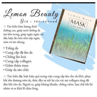 MẶT NẠ TẢO BIỂN