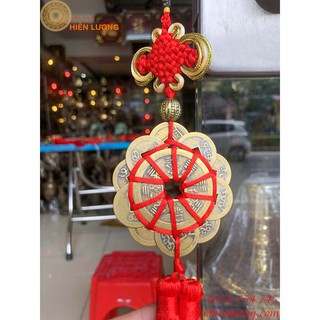 Tiền xu hoa mai 10 cánh - hoa mai thập toàn