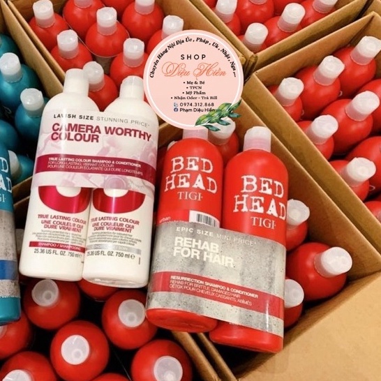 Cặp gội xả tigi