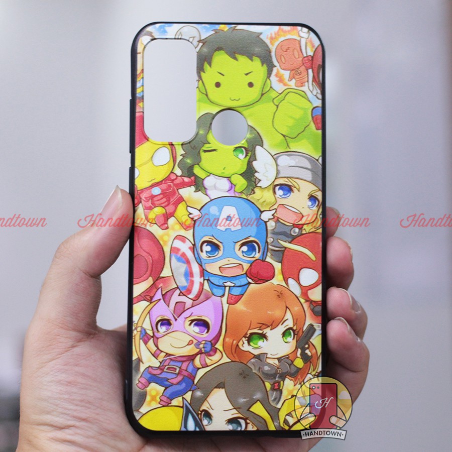 Ốp lưng Vsmart Live 4 dẻo đen in hình phần B