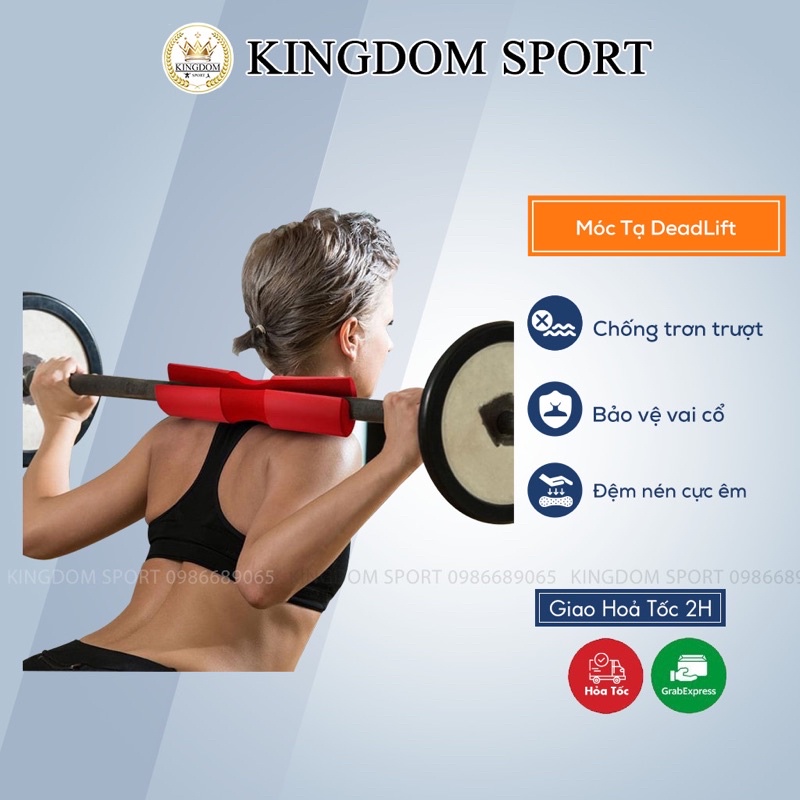 Đệm Mút Xốp Hỗ Trợ Gánh Tạ Squats,Đệm gánh tạ Valeo KINGDOM SPORT