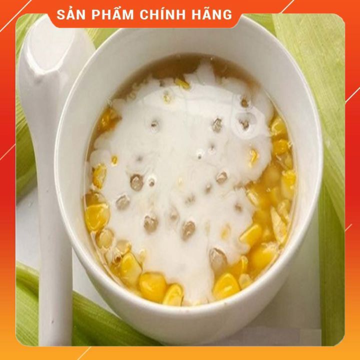 Tinh bột bắp nguyên chất  túi zíp 100gr, tạo độ sánh cho món chè, món súp