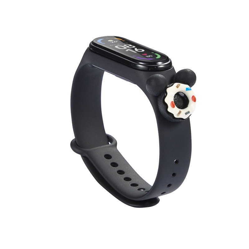 Dây Đeo Silicone Thay Thế Cho Đồng Hồ Thông Minh Xiaomi Mi Band 6 5 4 3 Xiaomi Miband 3 4 5 6