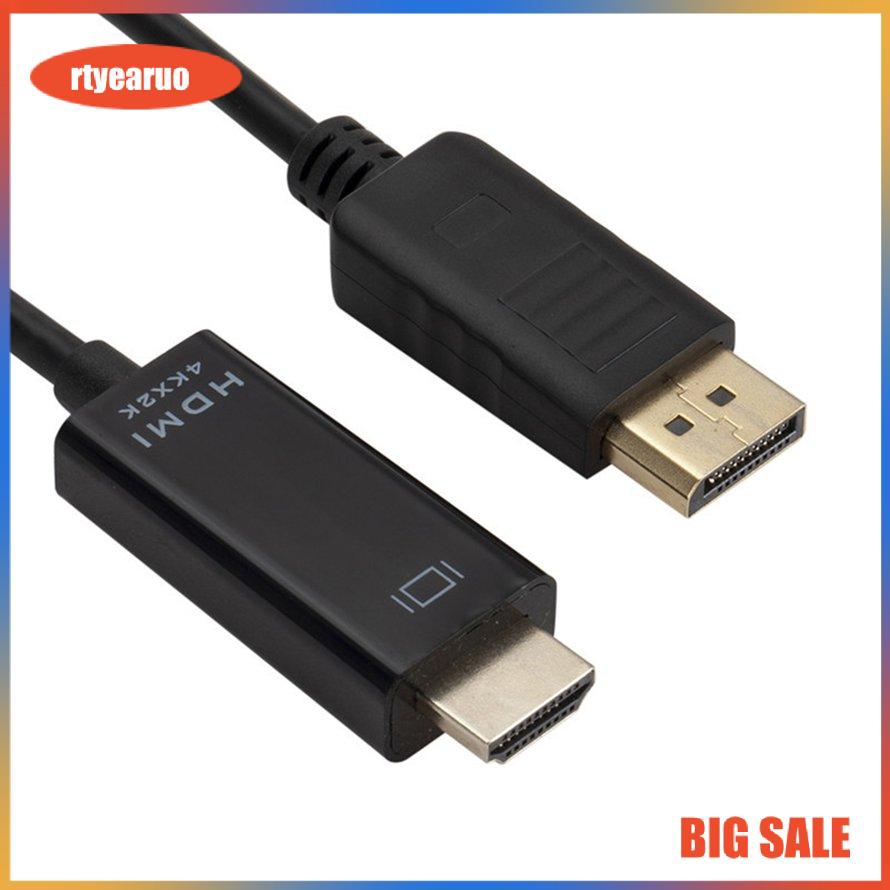 Cáp chuyển cổng DisplayPort DP ra HDMI 1.8m tiện dụng