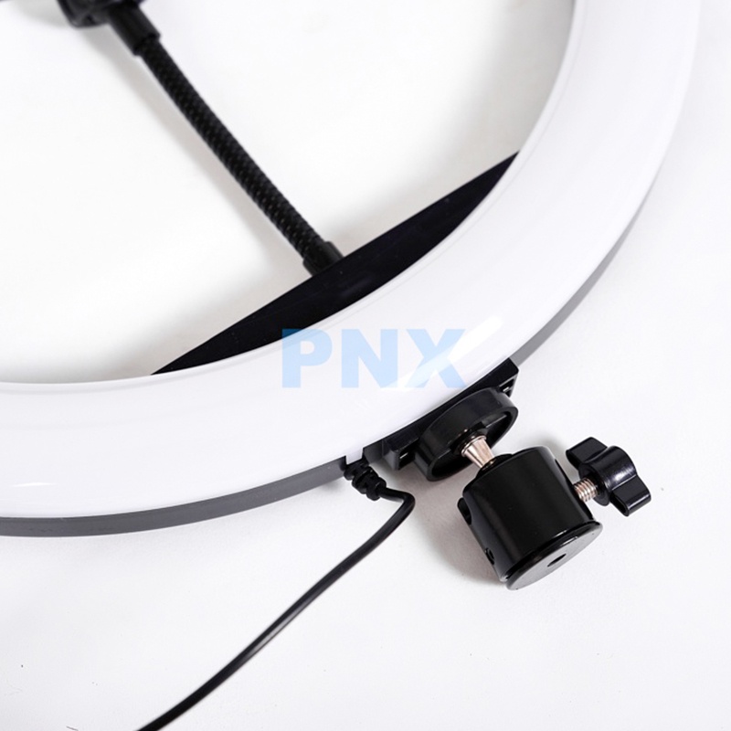 Đèn livestream 36cm đi kèm Chân đỡ đèn bằng sắt dài 2m1 nhập khẩu mới 100% xuất VAT công ty