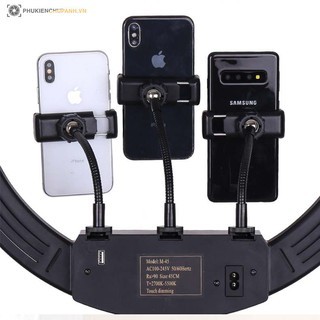 [SIZE 36cm]Đèn Livetream (đầy đủ cả chân đèn và kẹp) .Hỗ trợ ánh sáng Chụp Ảnh, Make Up Trang Điểm. Đèn quay trực tuyến