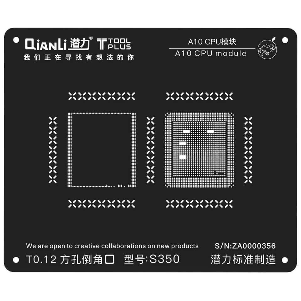 Vĩ làm chân CPU/ A 3D Qianli (vĩ đen)