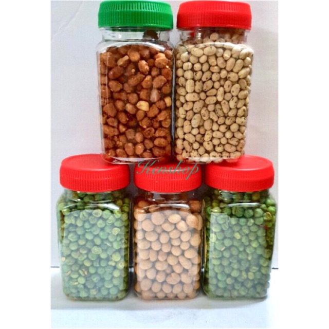 Combo 5 hũ: ĐẬU HÀ LAN MUỐI- ĐẬU PHỘNG TỎI ỚT - ĐẬU PHỘNG DA CÁ - ĐẬU HÀ LAN TỎI ỚT - ĐẬU NÀNH