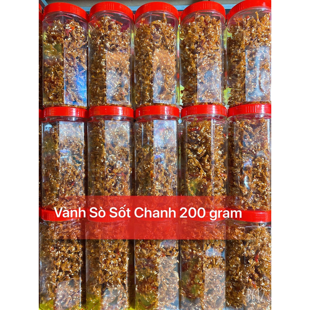 Vành Sò Sốt Chanh ( ăn liền ) là món ăn ngon của Shop Đặc Sản Biển Phan Thiết NGỌC DŨNG; Hộp 200 gram. HSD 12 tháng